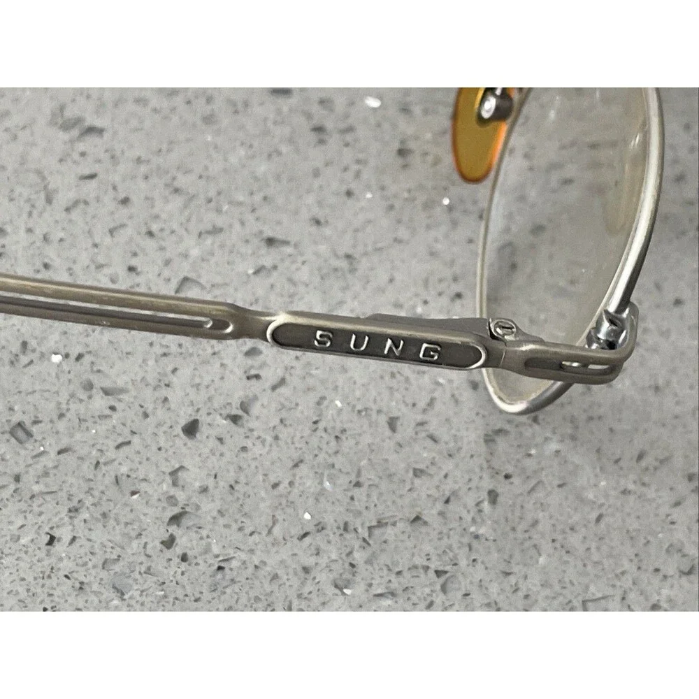 Alfred Sung Italy BRZ CEN 50-19-130 Metal Full Rim Eyeglasses Frames ONLY Bronze